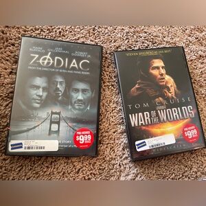 Zodiac and War of the Worlds DVD Set